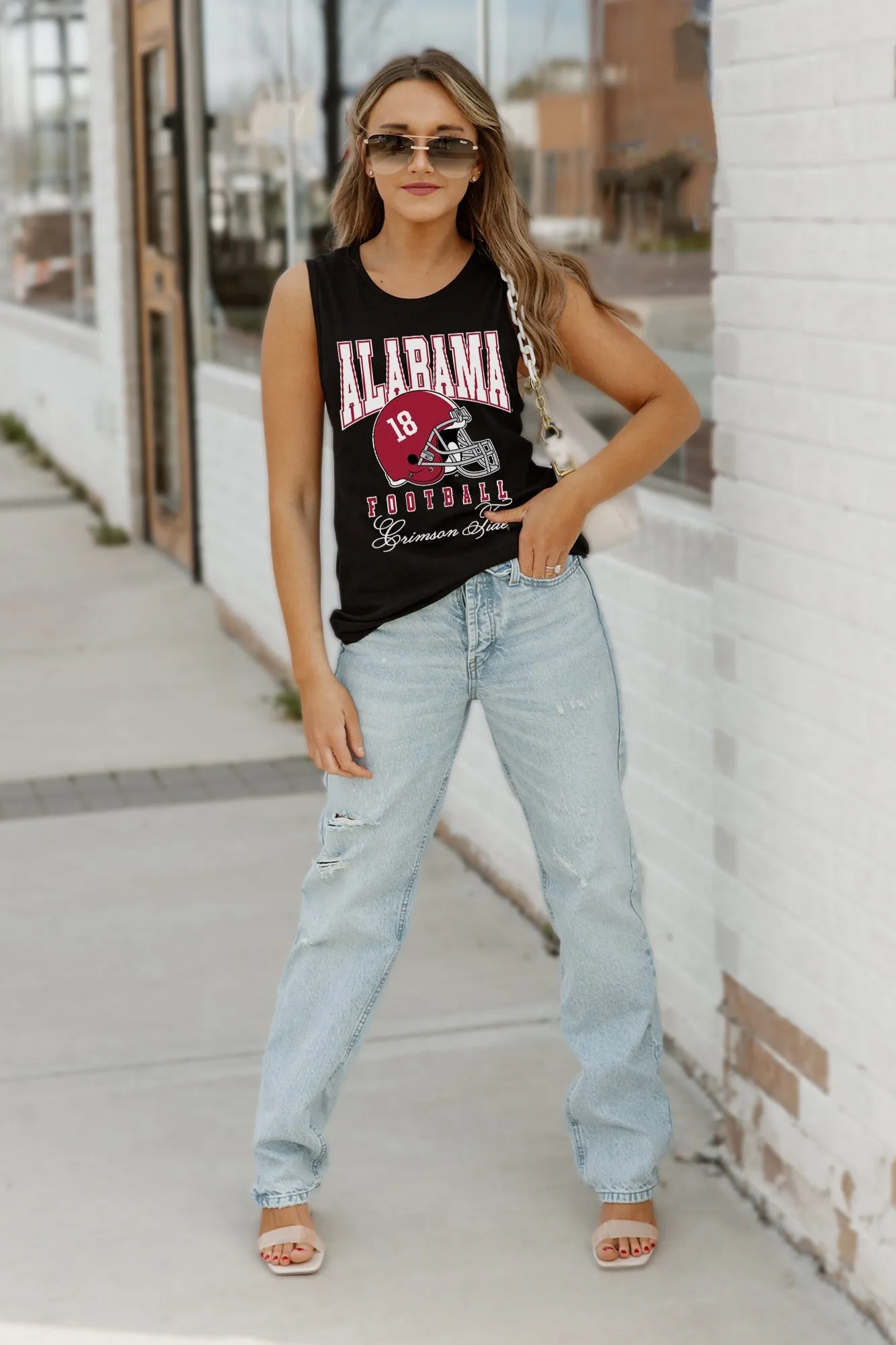 ALABAMA CRIMSON TIDE PRESEASON OPENER RACERBACK TANK TOP