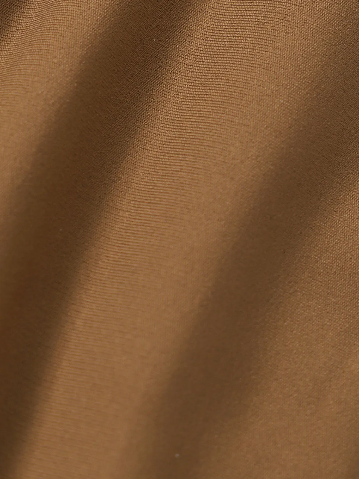 Brown U Neck Sports Bra--High Support