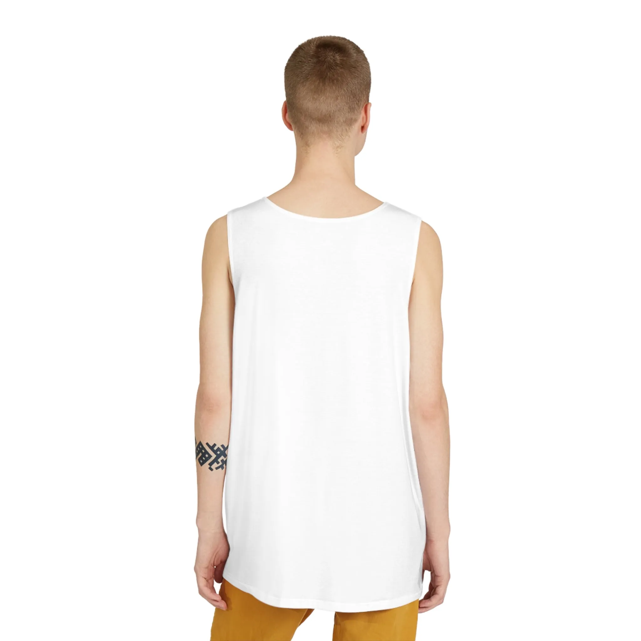 Dramatic Unicorn Men's Tank Top - Funny Graphic Tee for Casual Wear