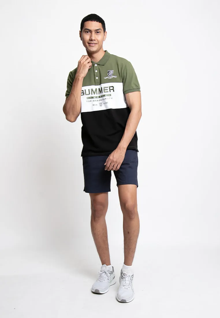 Forest Stretchable Cotton Twill Bermuda Men Shorts Chino Short Pants Men - 665071