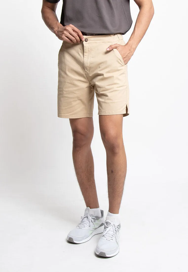 Forest Stretchable Cotton Twill Bermuda Men Shorts Chino Short Pants Men - 665071