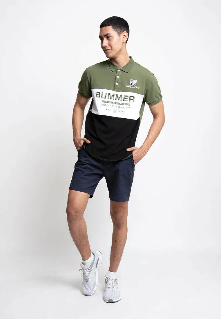 Forest Stretchable Cotton Twill Bermuda Men Shorts Chino Short Pants Men - 665071
