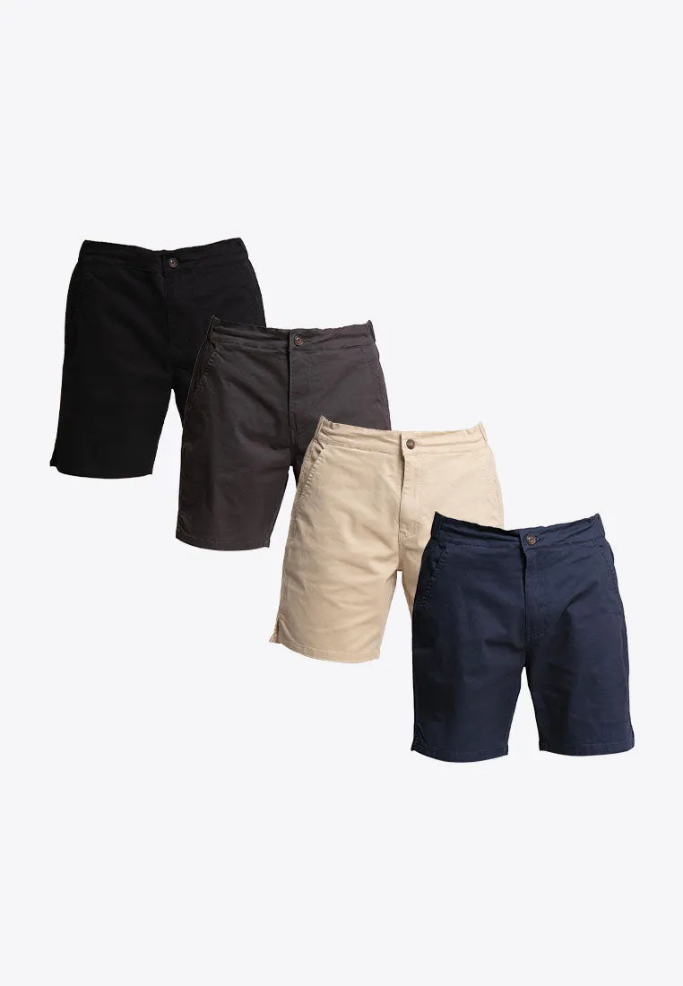 Forest Stretchable Cotton Twill Bermuda Men Shorts Chino Short Pants Men - 665071
