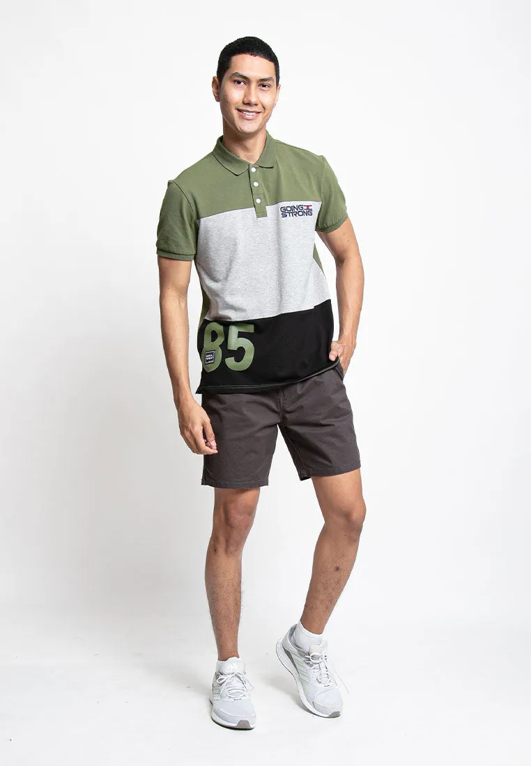 Forest Stretchable Cotton Twill Bermuda Men Shorts Chino Short Pants Men - 665071