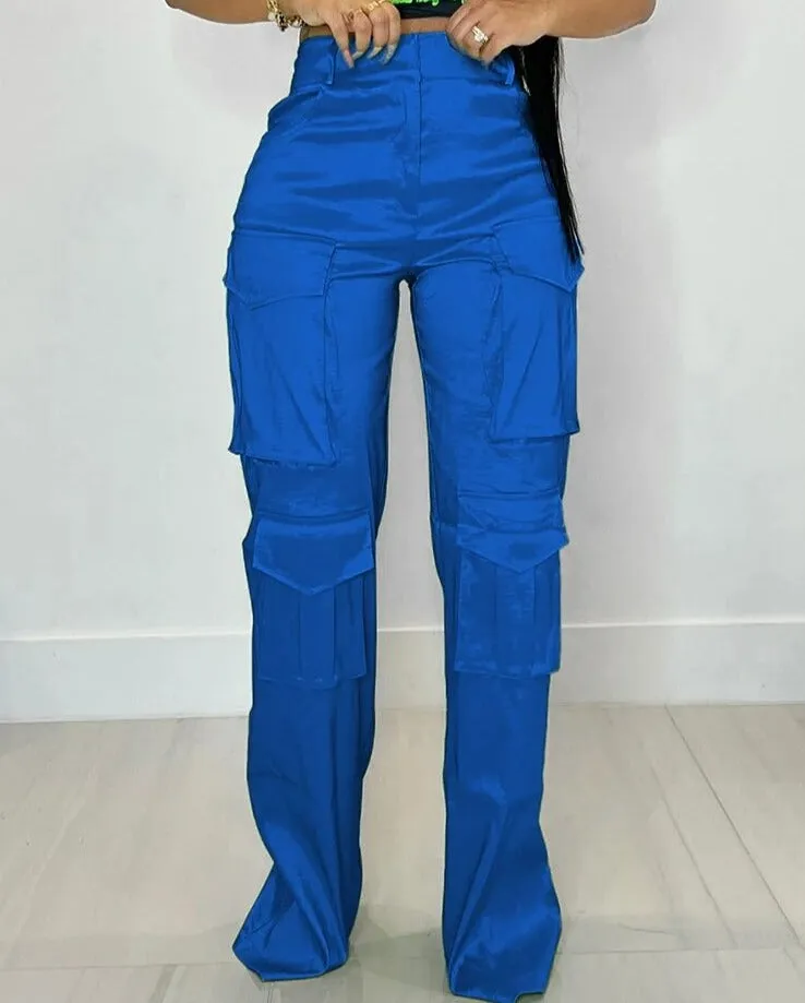 Lise - Satin Night Life Pants
