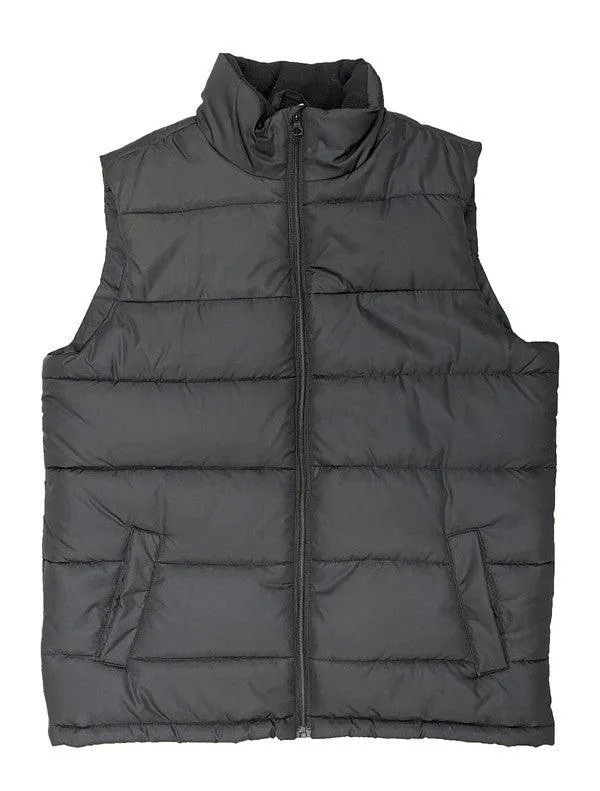 Mens Padded Winter Two Tone Vest Jackets