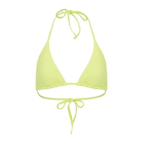 Nalo Top - Textured Geometric / Sun Yellow