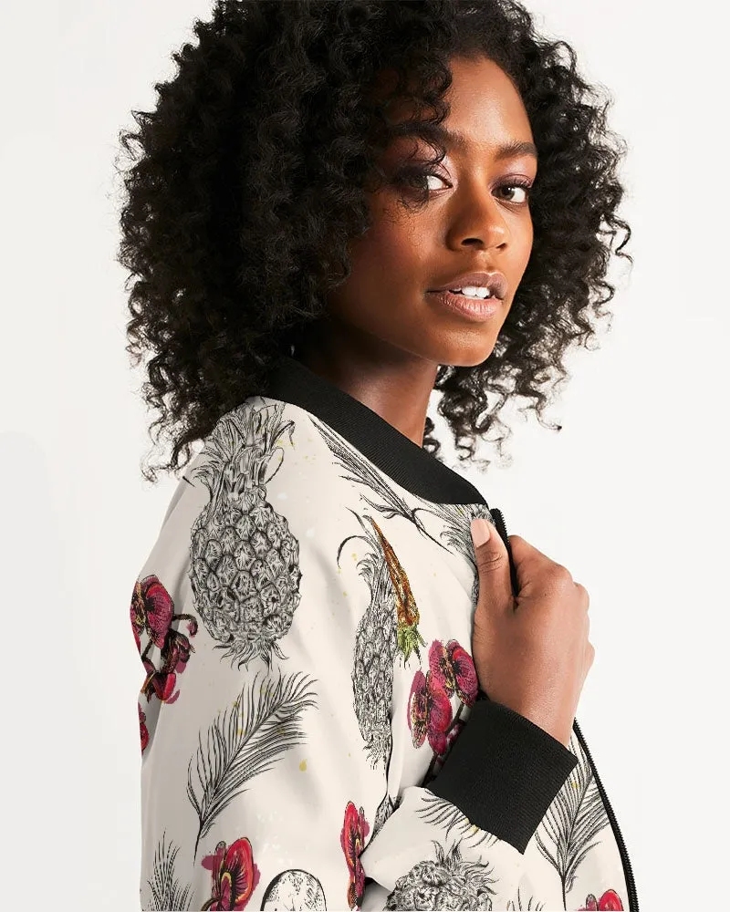 Pineapple Women's Bomber Jacket