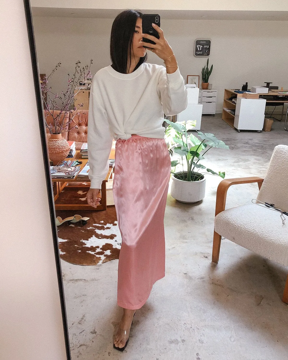S32MA0342 Skirt in Rose