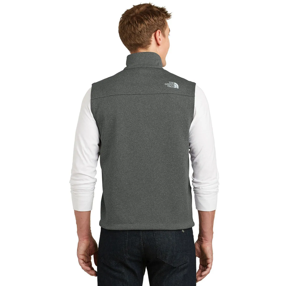 The North Face Men's TNF Dark Grey Heather Ridgeline Soft Shell Vest