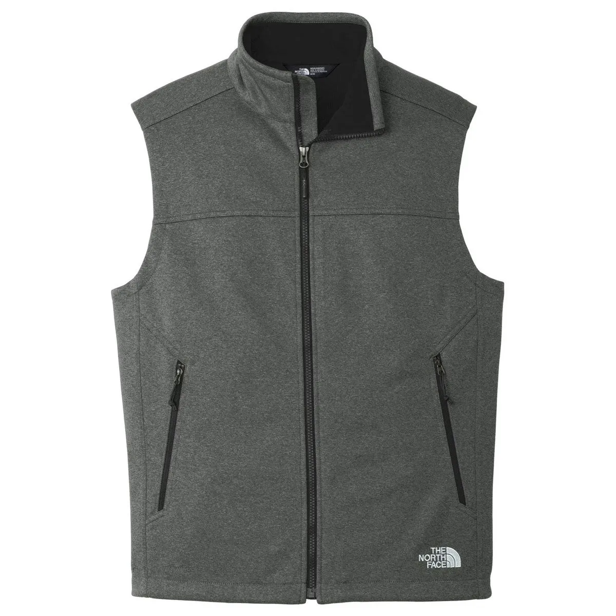The North Face Men's TNF Dark Grey Heather Ridgeline Soft Shell Vest