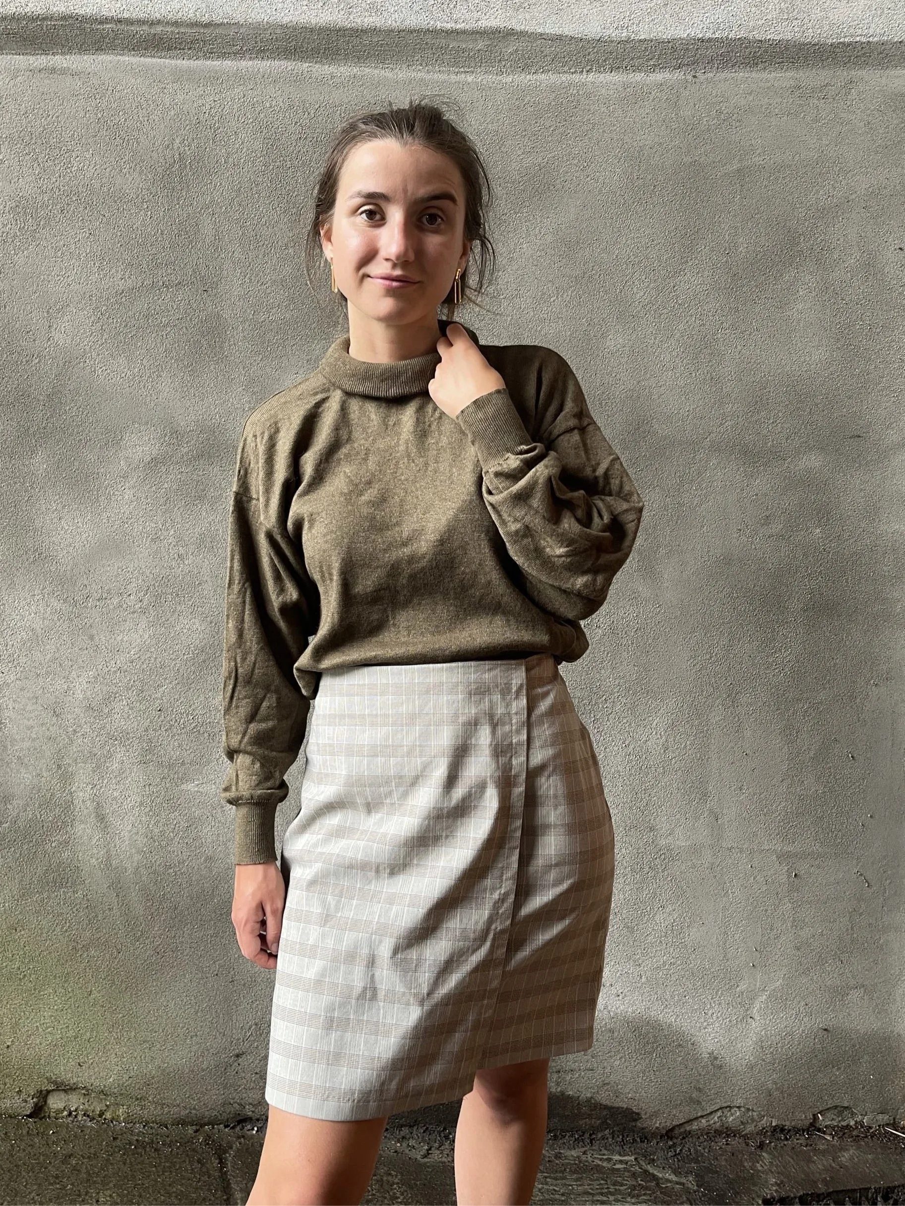 Vintage ESCADA Wool/Silk/Angora Turtleneck - S