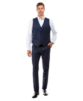 Zegarie Slim Fit Suit Separates Vest, Deep Ocean Blue